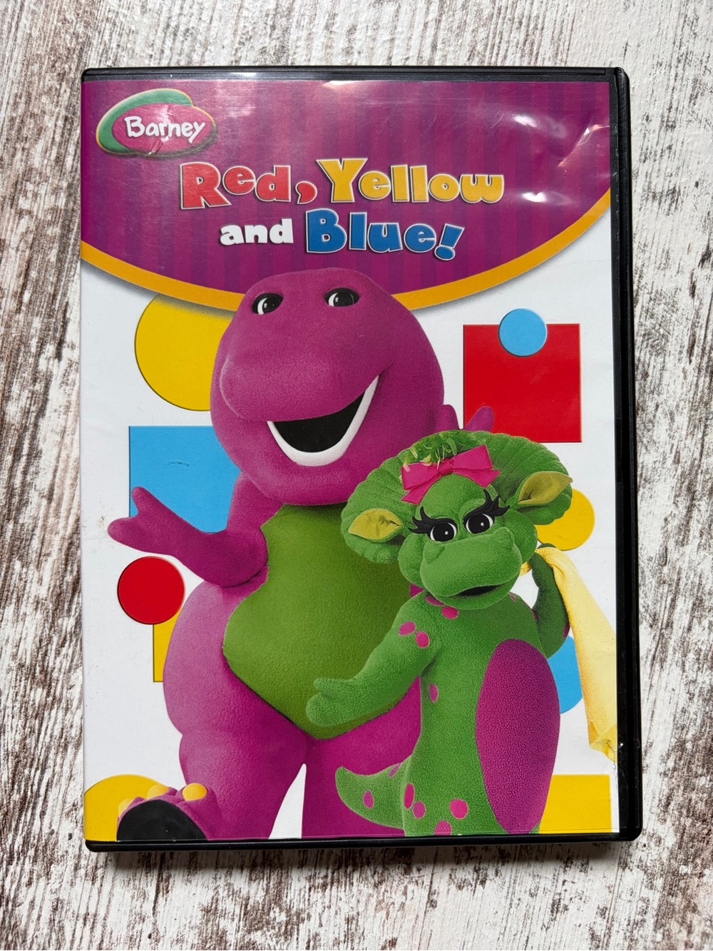 Barneys New York Purple and Green Barney Kids DVD